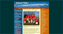 Desktop Screenshot of islandtides.com