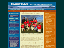 Tablet Screenshot of islandtides.com